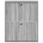 vidaXL Nástenný botník EDE 71 x 17 x 86 cm Kompozitné drevo – Obrázok 3