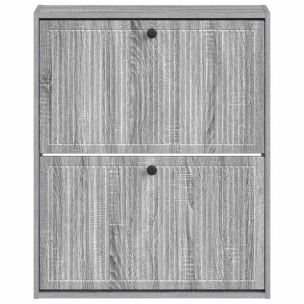 vidaXL Nástenný botník EDE 71 x 17 x 86 cm Kompozitné drevo – Obrázok 3