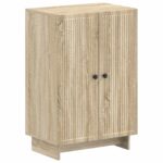 vidaXL Skriňa na topánky EDE 59,5 x 39,5 x 90 cm Kompozitné drevo