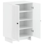 vidaXL Skriňa na topánky EDE 59,5 x 39,5 x 90 cm Kompozitné drevo – Obrázok 2