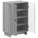 vidaXL Skriňa na topánky EDE 59,5 x 39,5 x 90 cm Kompozitné drevo – Obrázok 2