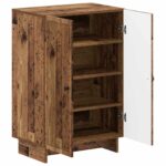 vidaXL Skriňa na topánky EDE 59,5 x 39,5 x 90 cm Kompozitné drevo – Obrázok 2
