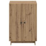 vidaXL Skriňa na topánky EDE 59,5 x 39,5 x 90 cm Kompozitné drevo – Obrázok 3