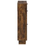 vidaXL Skriňa na topánky EDE 78 x 24 x 103 cm Kompozitné drevo – Obrázok 4