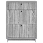 vidaXL Skriňa na topánky EDE 78 x 24 x 103 cm Kompozitné drevo – Obrázok 3