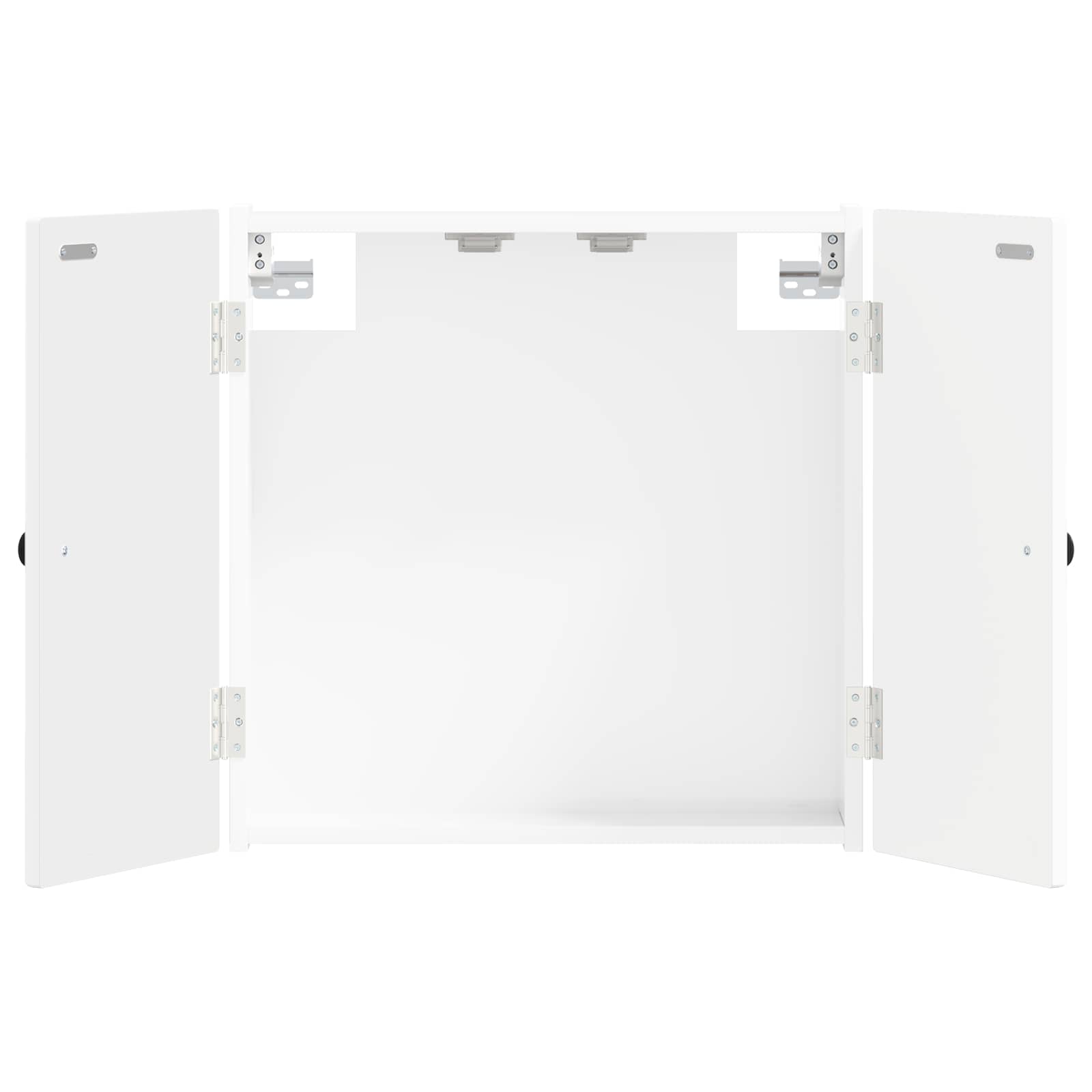 896009_1.jpg vidaXL Skriňa na terč EDE Biela s vysokým leskom 52,5 x 10,5 x 53,5 cm – Obrázok 1