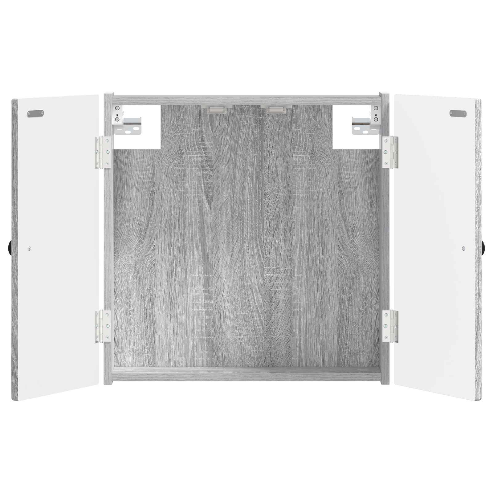 896011_1.jpg vidaXL Skriňa na terč EDE Sivý Sonoma 52,5 x 10,5 x 53,5 cm – Obrázok 1