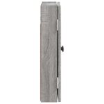 vidaXL Skriňa na terč EDE Sivý Sonoma 52,5 x 10,5 x 53,5 cm – Obrázok 4