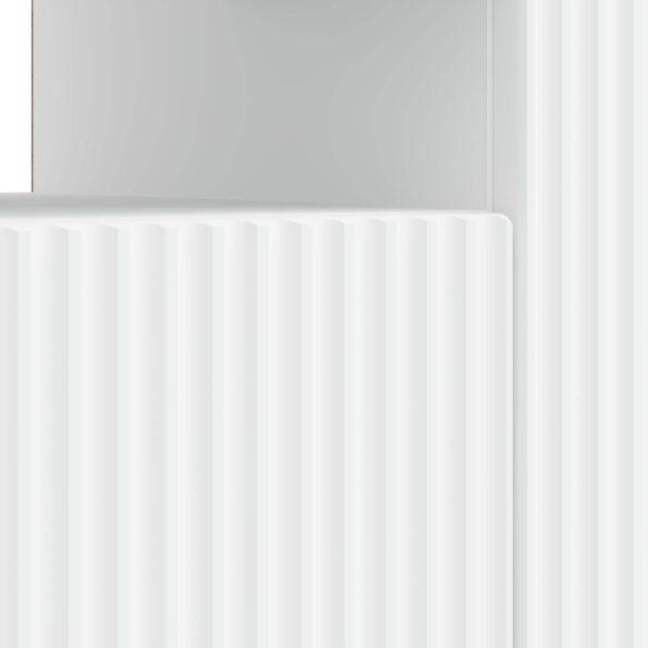 vidaXL LED TV kabinet Biela Kompozitné drevo – Obrázok 7