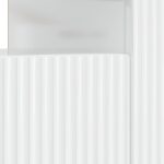 vidaXL LED TV kabinet Biela s vysokým leskom Kompozitné drevo – Obrázok 7