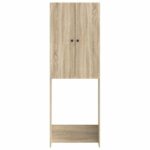 vidaXL Toaletná skriňa EDE Dub sonoma 66 x 25,5 x 190 cm – Obrázok 3