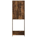 vidaXL Toaletná skriňa EDE Dymový dub 66 x 25,5 x 190 cm – Obrázok 3