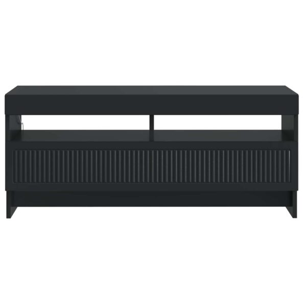 vidaXL LED TV kabinet Čierna Kompozitné drevo – Obrázok 4