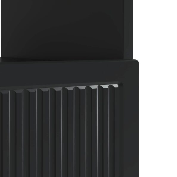 vidaXL LED TV kabinet Čierna Kompozitné drevo – Obrázok 7