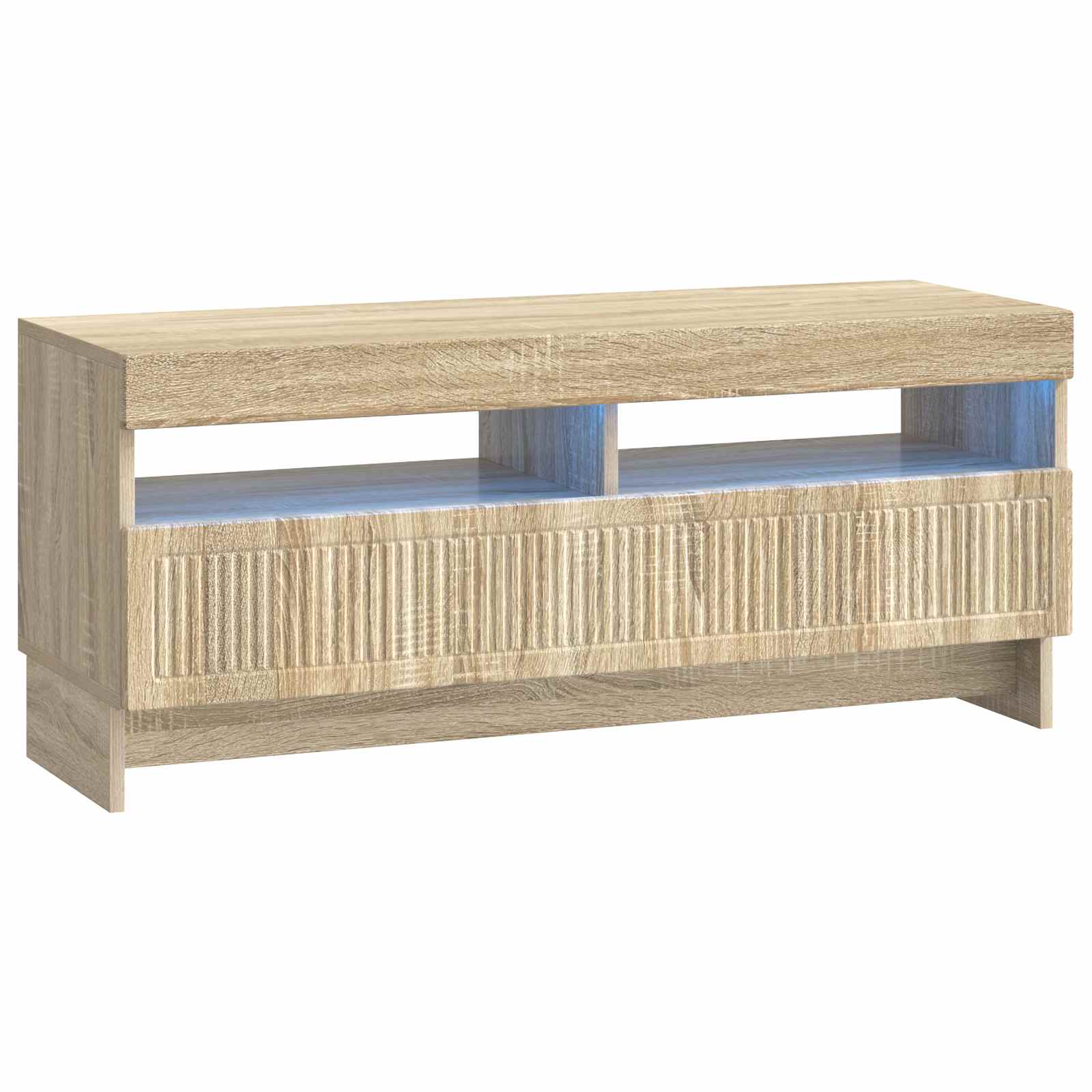896107_1.jpg vidaXL LED TV kabinet Dub sonoma Kompozitné drevo – Obrázok 1