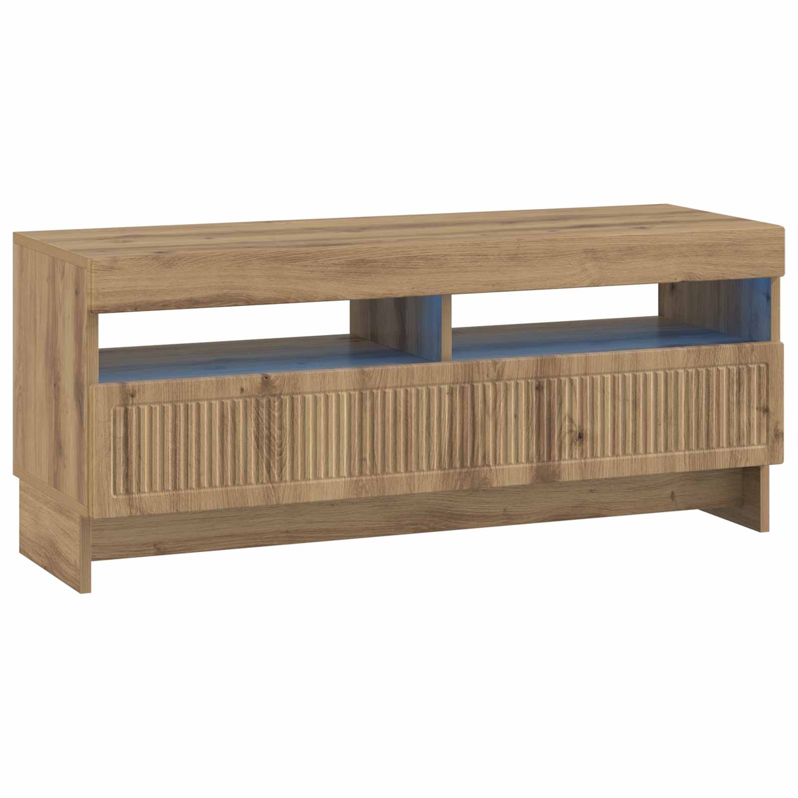 896114_1.jpg vidaXL LED TV kabinet Dub artisan Kompozitné drevo – Obrázok 1