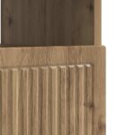 vidaXL LED TV kabinet Dub artisan Kompozitné drevo – Obrázok 7
