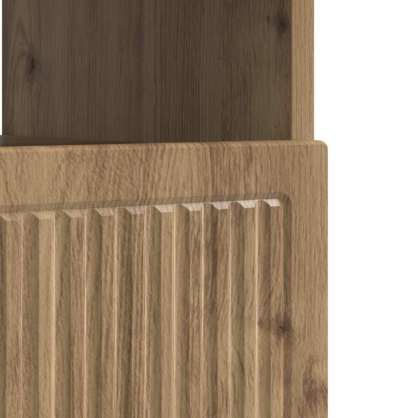 vidaXL LED TV kabinet Dub artisan Kompozitné drevo – Obrázok 7