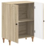 vidaXL Kúpeľňová úložná skriňa ALKMAAR Dub sonoma 59,5 x 31 x 80 cm – Obrázok 2