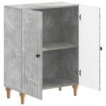 vidaXL Kúpeľňová úložná skriňa ALKMAAR Betónovo sivá 59,5 x 31 x 80 cm – Obrázok 2