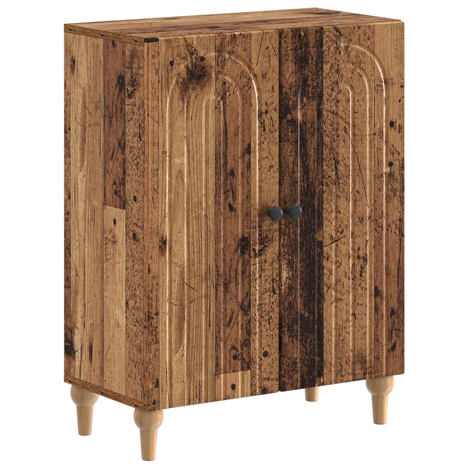 896183_1.jpg vidaXL Kúpeľňová úložná skriňa ALKMAAR Staré drevo 59,5 x 31 x 80 cm – Obrázok 1