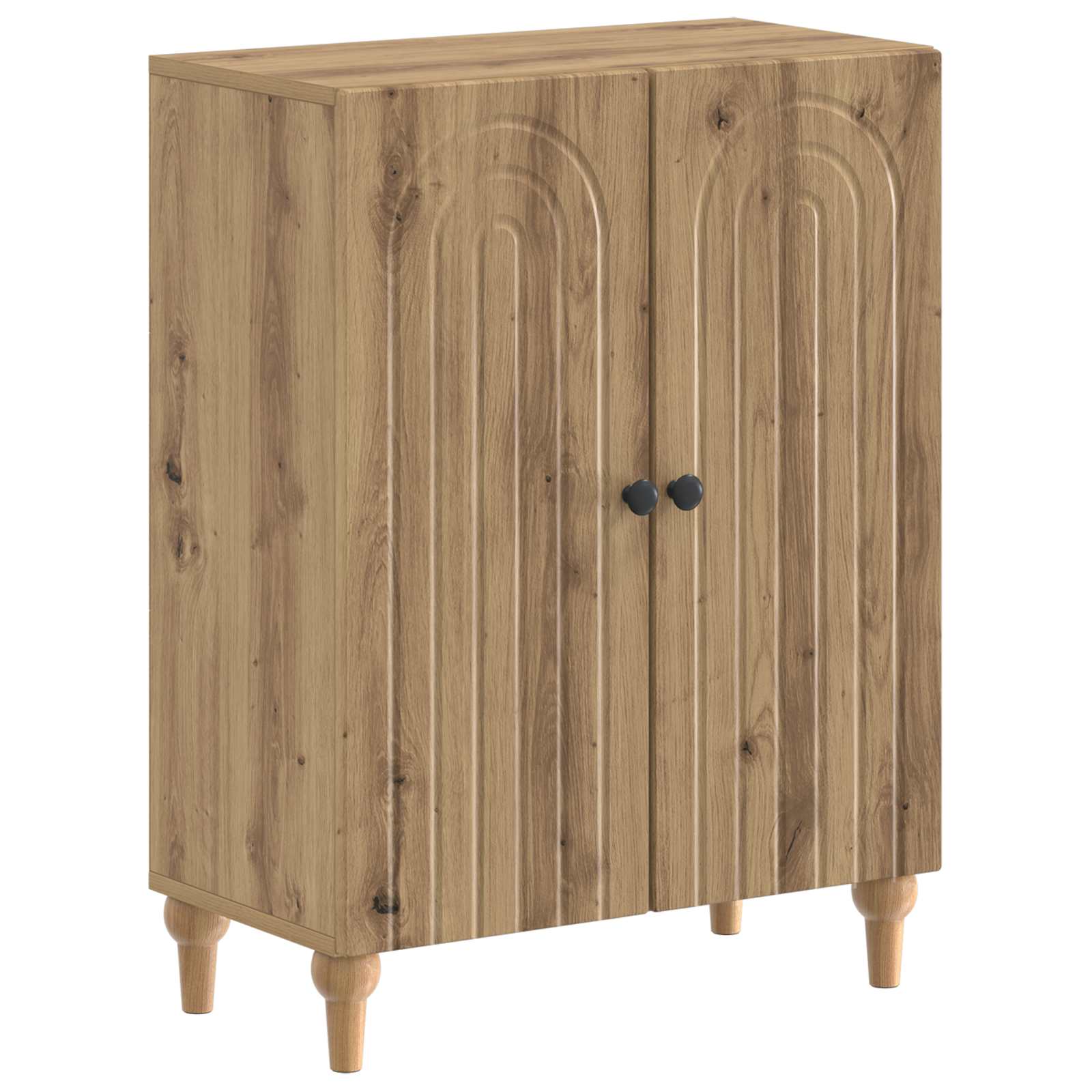 896184_1.jpg vidaXL Kúpeľňová úložná skriňa ALKMAAR Dub artisan 59,5 x 31 x 80 cm – Obrázok 1