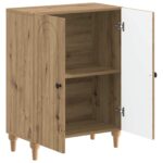 vidaXL Kúpeľňová úložná skriňa ALKMAAR Dub artisan 59,5 x 31 x 80 cm – Obrázok 2