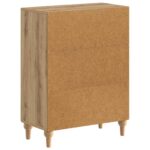vidaXL Kúpeľňová úložná skriňa ALKMAAR Dub artisan 59,5 x 31 x 80 cm – Obrázok 5