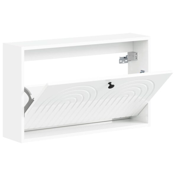 vidaXL Nástenný botník ALKMAAR 71 x 17 x 43 cm Kompozitné drevo – Obrázok 2