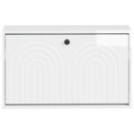 vidaXL Nástenný botník ALKMAAR 71 x 17 x 43 cm Kompozitné drevo – Obrázok 3
