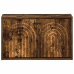 vidaXL Nástenný botník ALKMAAR 71 x 17 x 43 cm Kompozitné drevo – Obrázok 3