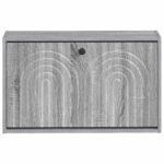 vidaXL Nástenný botník ALKMAAR 71 x 17 x 43 cm Kompozitné drevo – Obrázok 3