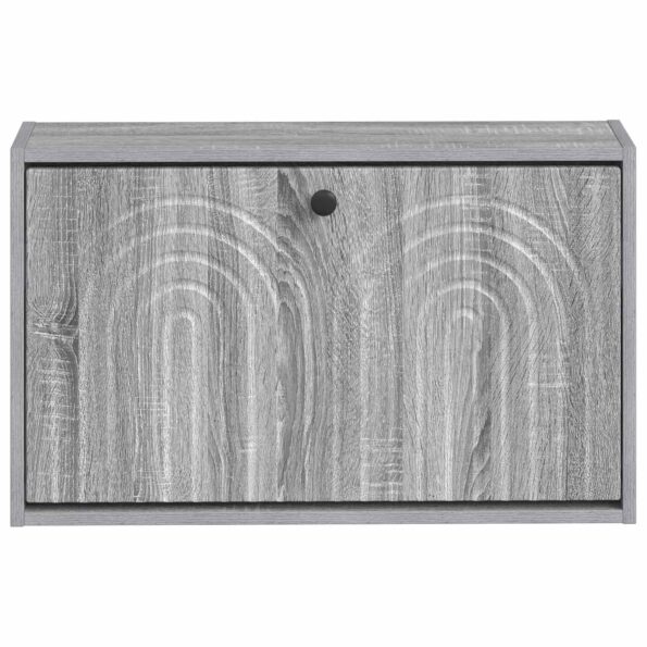 vidaXL Nástenný botník ALKMAAR 71 x 17 x 43 cm Kompozitné drevo – Obrázok 3