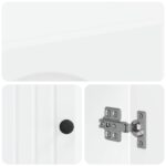 vidaXL Skriňa na topánky ALKMAAR 59,5 x 39,5 x 90 cm Kompozitné drevo – Obrázok 6
