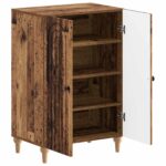 vidaXL Skriňa na topánky ALKMAAR 59,5 x 39,5 x 90 cm Kompozitné drevo – Obrázok 2