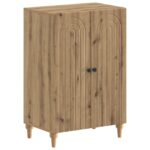 vidaXL Skriňa na topánky ALKMAAR 59,5 x 39,5 x 90 cm Kompozitné drevo