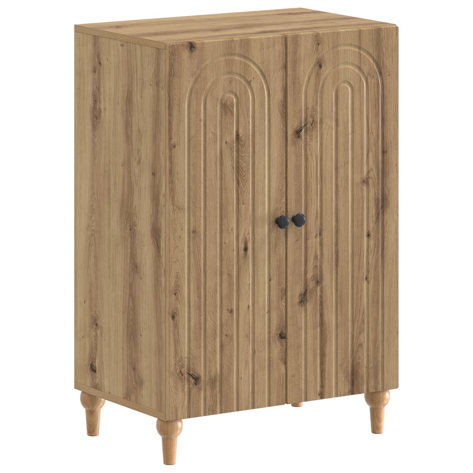 896214_1.jpg vidaXL Skriňa na topánky ALKMAAR 59,5 x 39,5 x 90 cm Kompozitné drevo – Obrázok 1