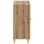 vidaXL Skriňa na topánky ALKMAAR 59,5 x 39,5 x 90 cm Kompozitné drevo – Obrázok 4