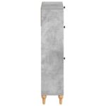 vidaXL Skriňa na topánky ALKMAAR 78 x 24 x 103 cm Kompozitné drevo – Obrázok 4