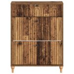 vidaXL Skriňa na topánky ALKMAAR 78 x 24 x 103 cm Kompozitné drevo – Obrázok 3