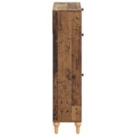 vidaXL Skriňa na topánky ALKMAAR 78 x 24 x 103 cm Kompozitné drevo – Obrázok 4