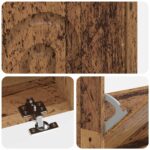 vidaXL Skriňa na topánky ALKMAAR 78 x 24 x 103 cm Kompozitné drevo – Obrázok 6