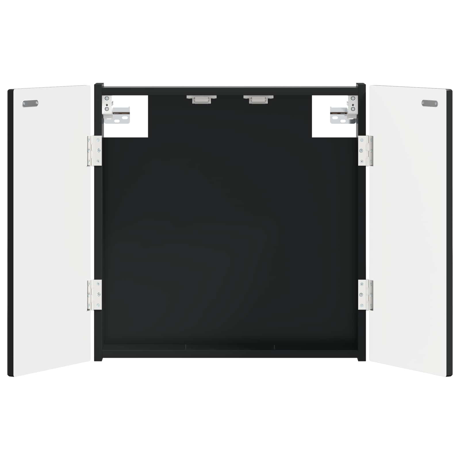 896226_1.jpg vidaXL Skriňa na terč ALKMAAR Čierna 52,5 x 10,5 x 53,5 cm – Obrázok 1