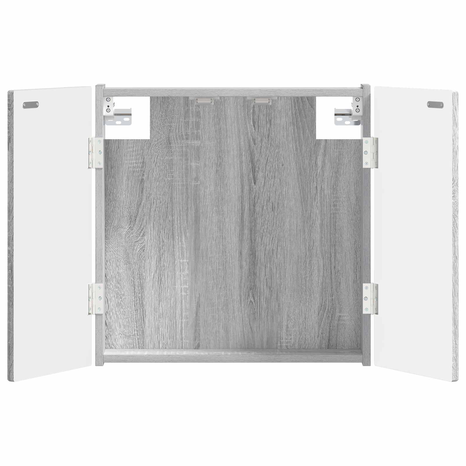 896231_1.jpg vidaXL Skriňa na terč ALKMAAR Sivý Sonoma 52,5 x 10,5 x 53,5 cm – Obrázok 1