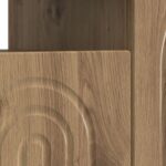 vidaXL LED TV kabinet Dub artisan Kompozitné drevo – Obrázok 7