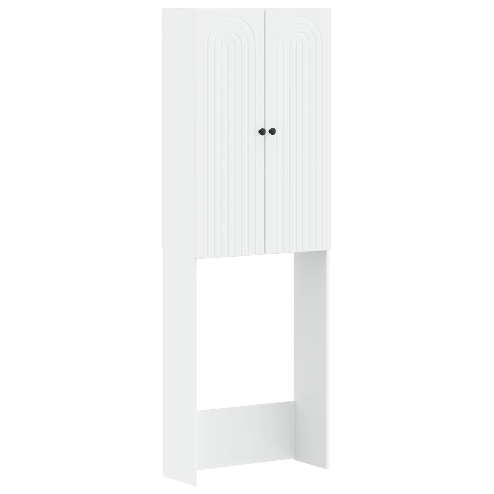896255_1.jpg vidaXL Toaletná skriňa ALKMAAR Biela 66 x 25,5 x 190 cm – Obrázok 1