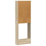 vidaXL Toaletná skriňa ALKMAAR Dub sonoma 66 x 25,5 x 190 cm – Obrázok 5