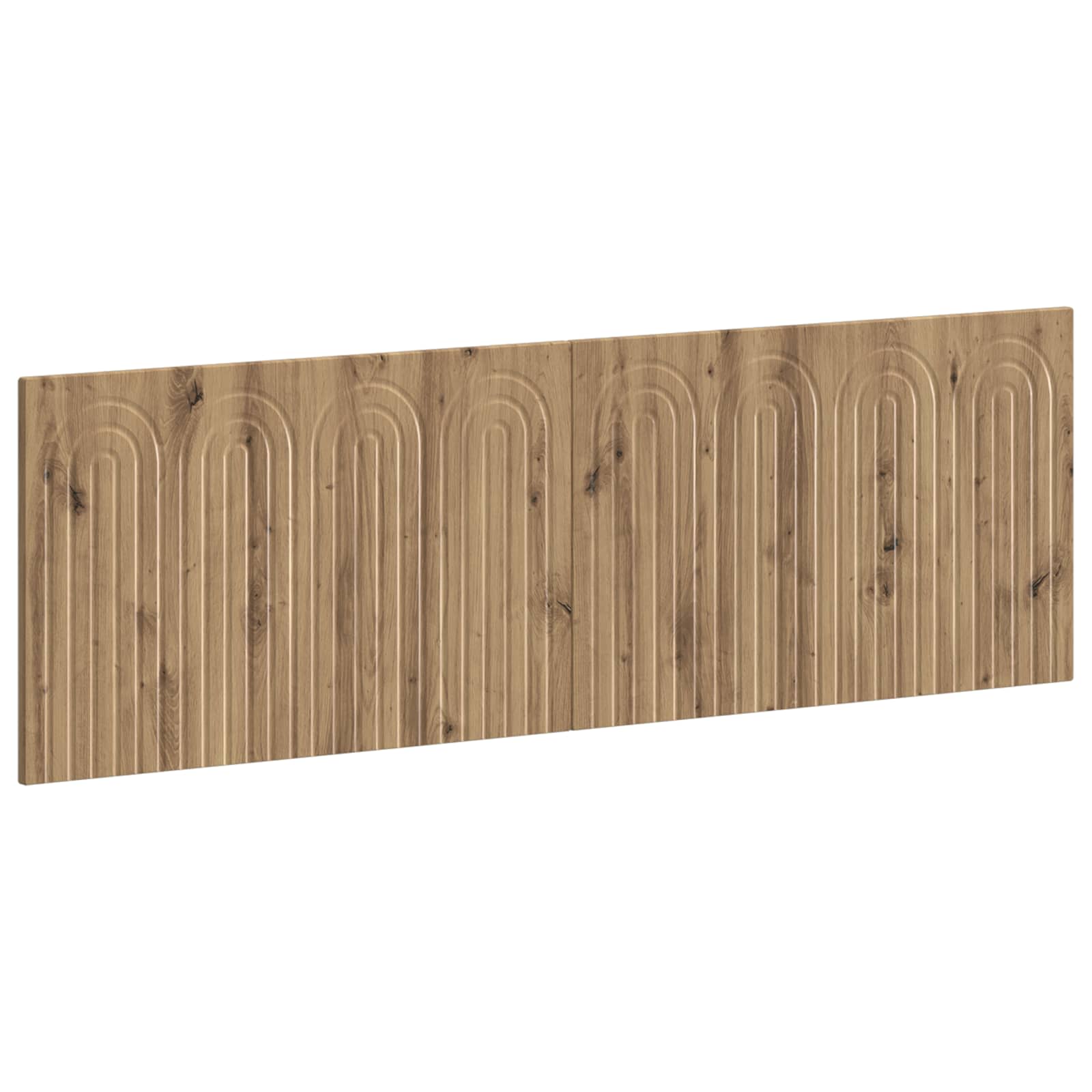 896294_1.jpg vidaXL Hlavová doska na stenu ALKMAAR Dub artisan Kompozitné drevo – Obrázok 1