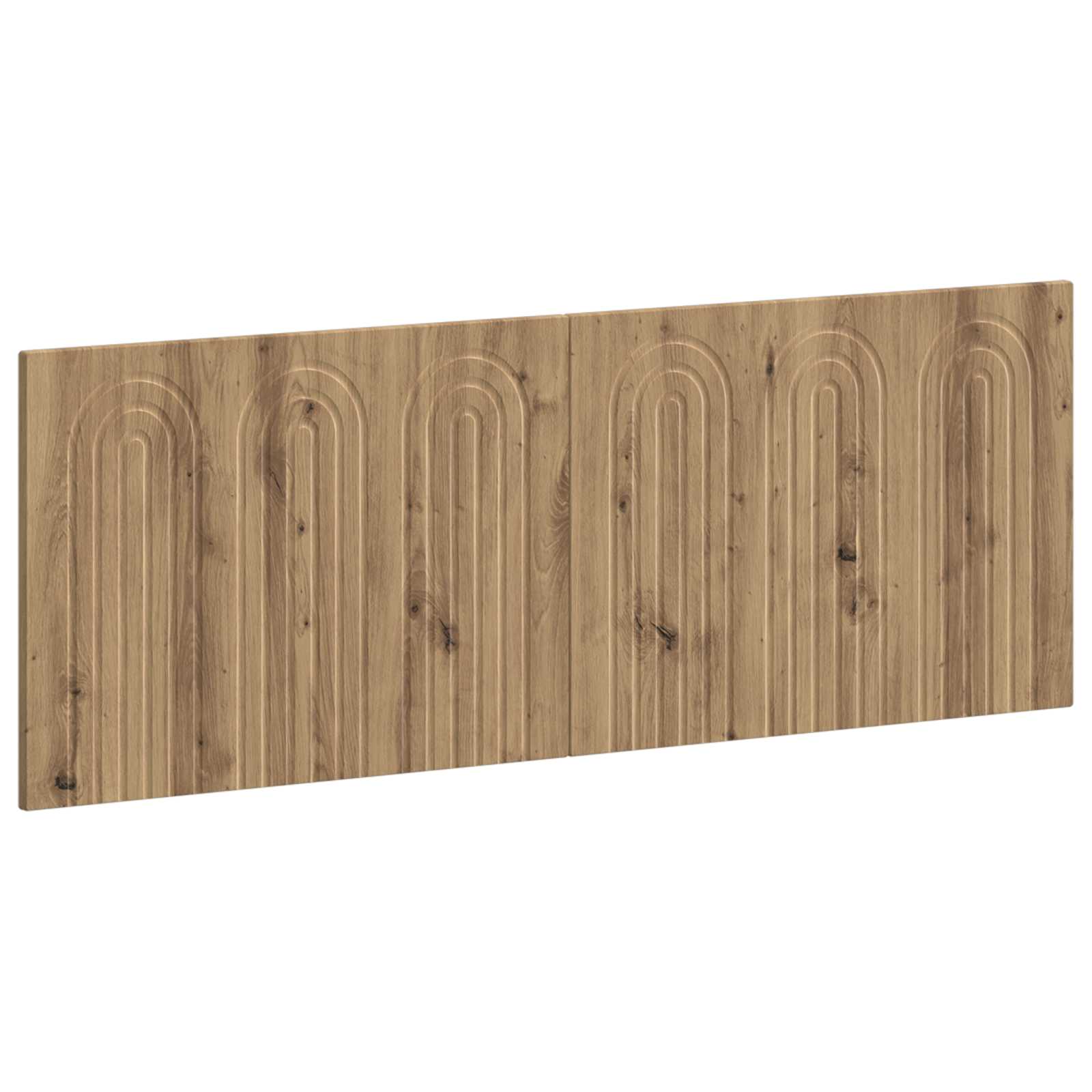 896304_1.jpg vidaXL Hlavová doska na stenu ALKMAAR Dub artisan Kompozitné drevo – Obrázok 1