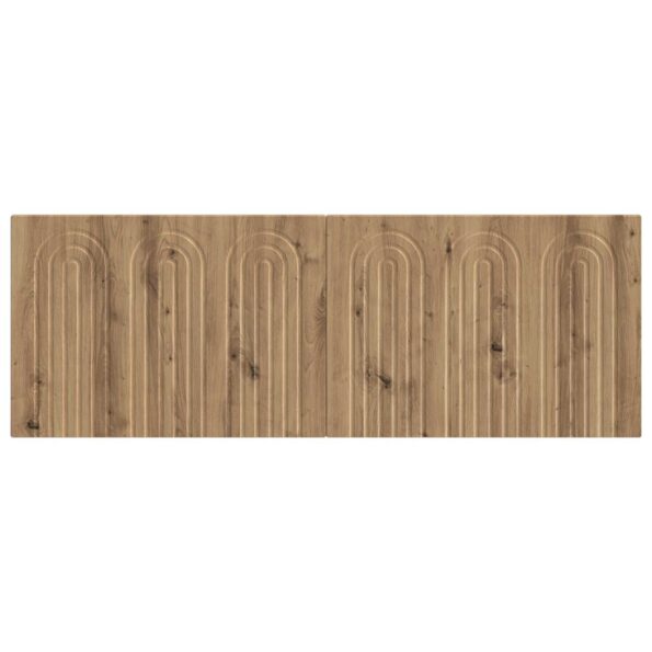 vidaXL Hlavová doska na stenu ALKMAAR Dub artisan Kompozitné drevo – Obrázok 2